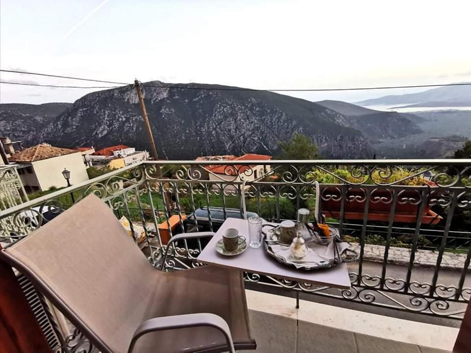 Sun View Guesthouse Delphi Rum bild